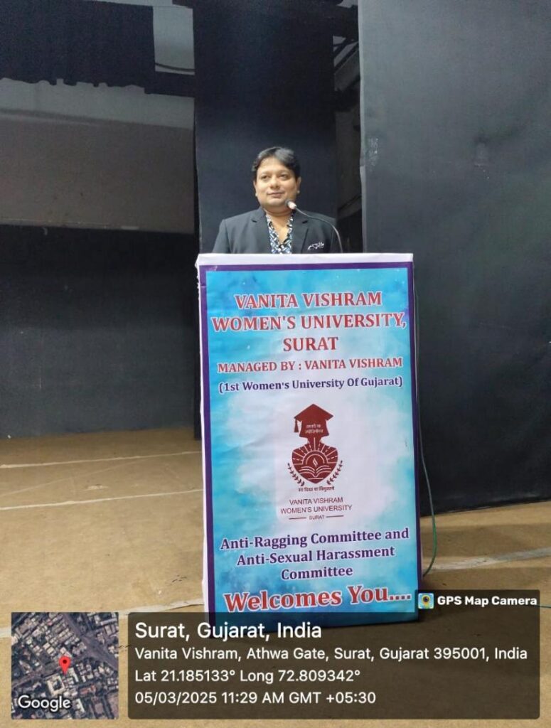 A Seminar on “Cyber Safe: Combating Ragging and Sexual Harassment in ...