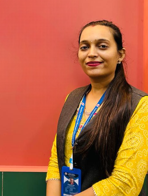 <h4>Ms. Meera Patel</h4><p>Teaching Assistant</p>